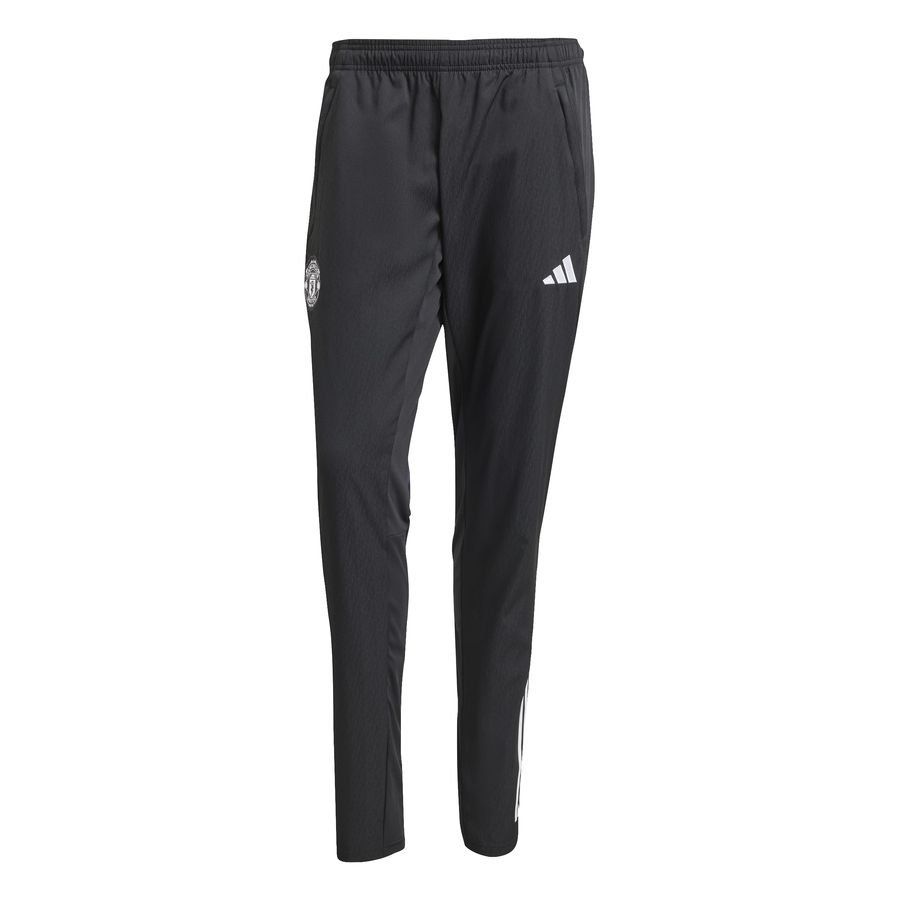 Manchester United Training Trousers Tiro 25 Presentation - Black/Aurora Plum/White - Men's-SoccerKits Hub | Buy Soccer Jerseys Online
